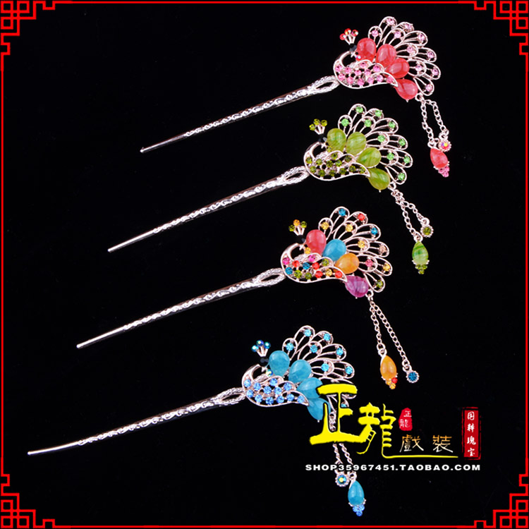 荔蒲头饰化妆用品饰品花旦小姐青衣头饰簪子发簪 发簪