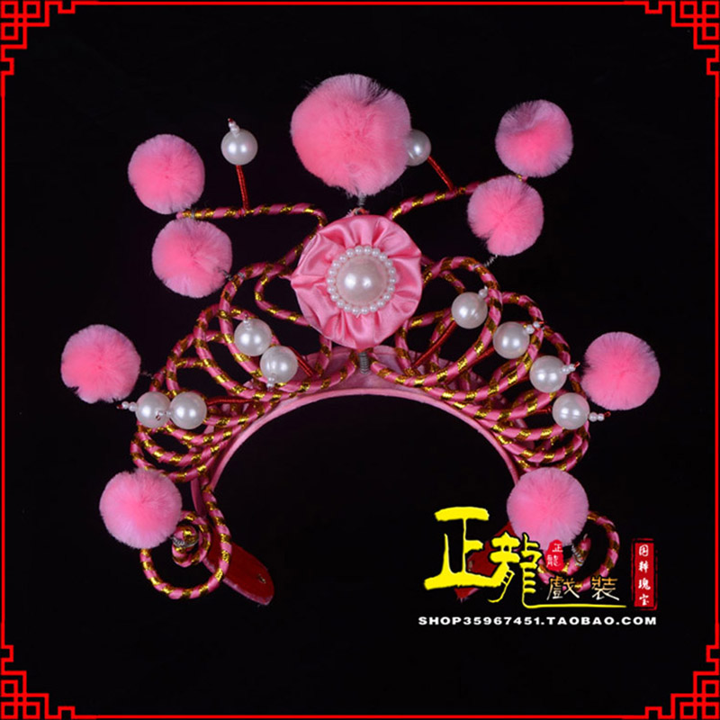 荔蒲穆桂英花木兰盔帽 女兵额子