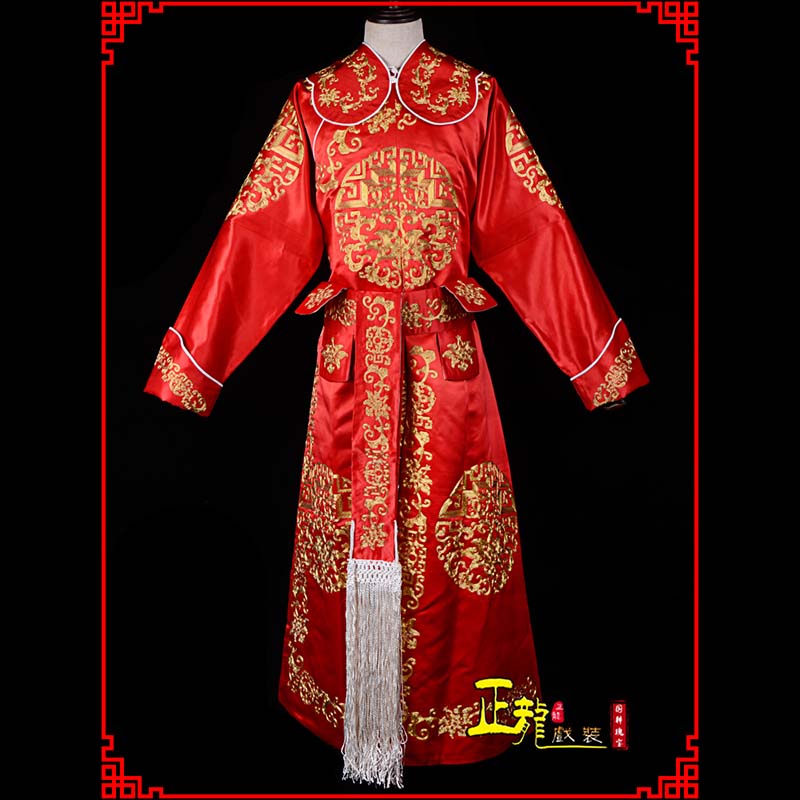 荔蒲武生戏服戏曲打衣箭蟒