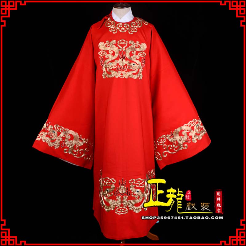 荔蒲戏曲官衣官服舞台演出